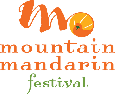 Mountain Mandarin Festival logo.