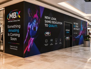 MBX Printing Consulting grand opening soon with a new look.
