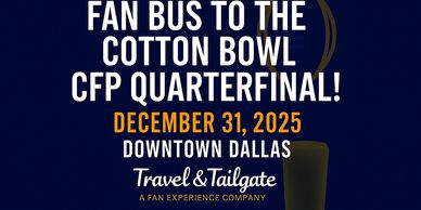 Transportation to 2025 Cotton Bowl at AT&T Stadium