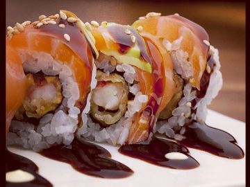 Orange Dragon Maki Sushi