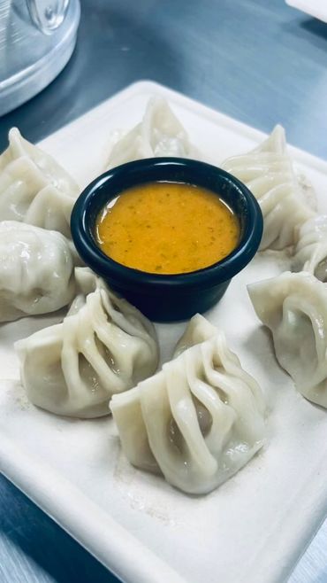 momo, dumplings, potstickers