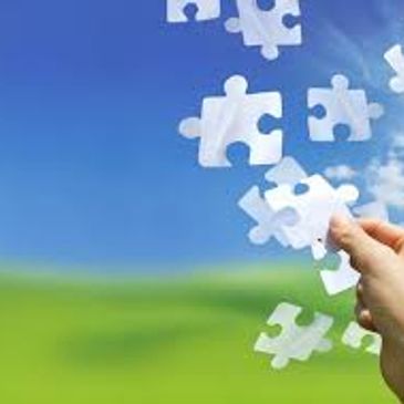 <p>Showing a cognitive understanding of the brain like a puzzle</p>