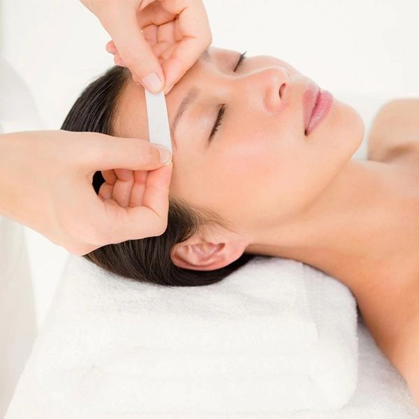 hair removal of the brows, brow design