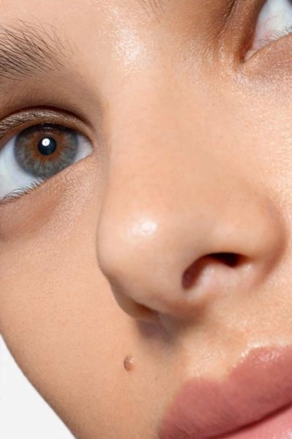 a fresh smooth face after a full-face wax