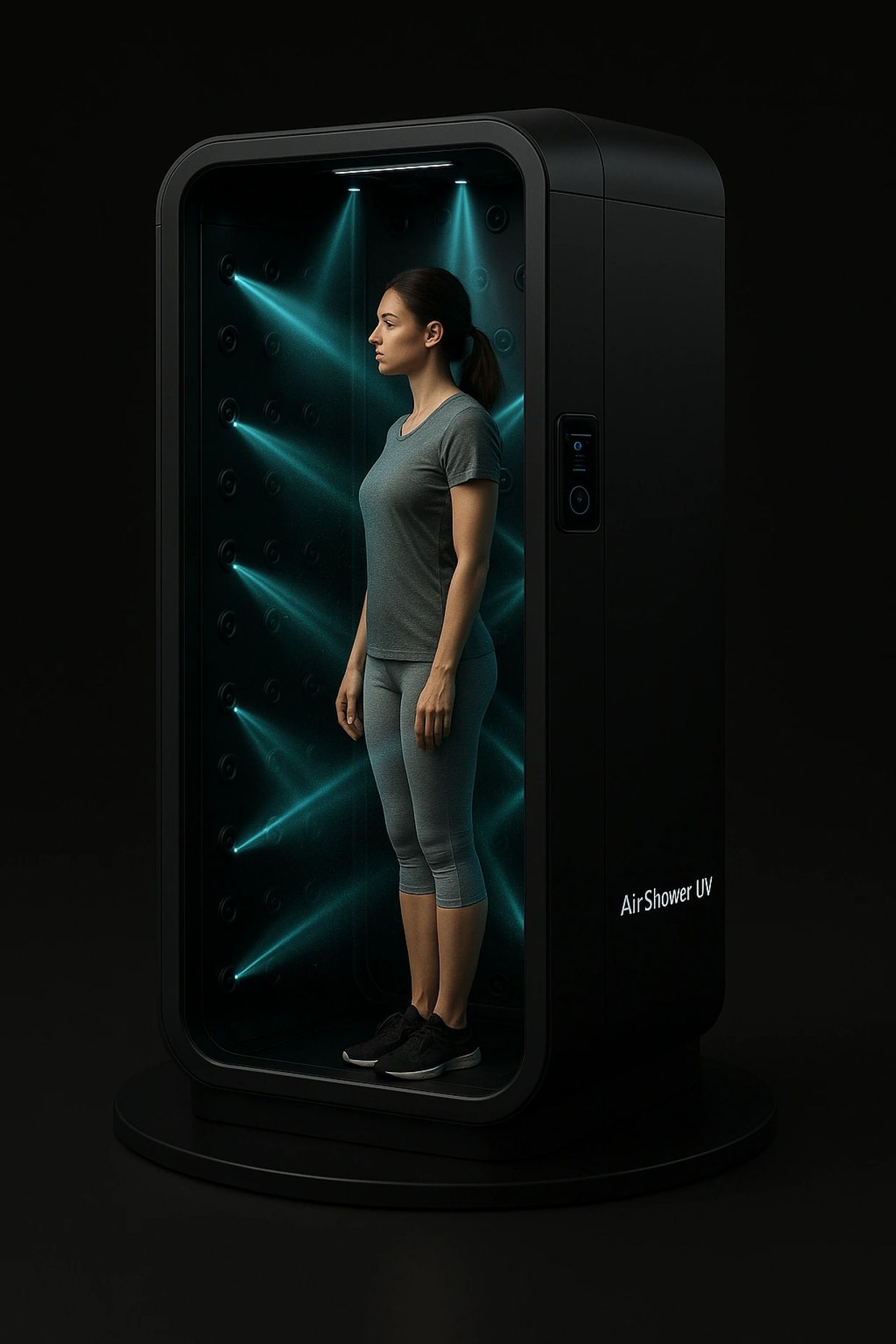 AirShower UV brings water-free freshness to places where traditional plumbing can’t go.