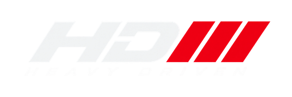 Logo with 'HD' and 'Heavy Driven' text.
