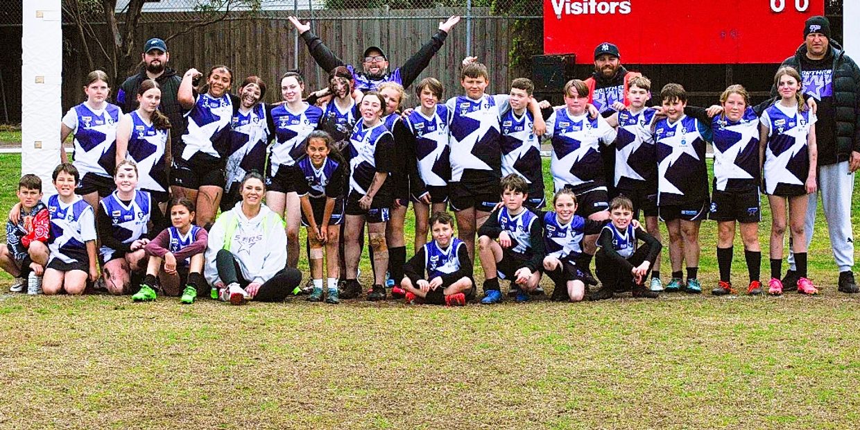 NEW AND RETURNING PLAYERS ARE WELCOME
BOYS AND GIRLS AGED 5-14 YEARS
⭐️ Auskick
⭐️ UNDER 10s
⭐️ UN