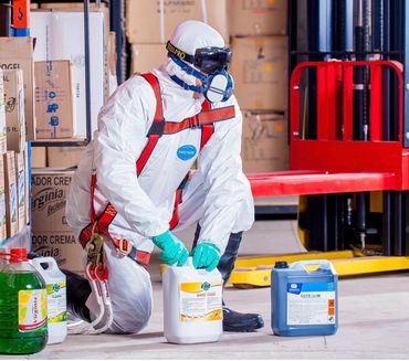 Chemical safety PPE