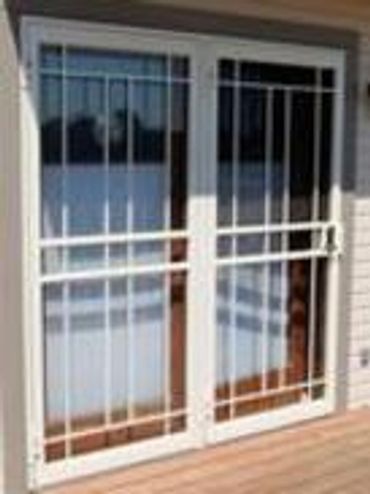 Photo of double Security Storm Door.