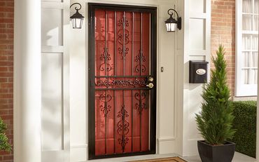Photo of Security Storm Door.
