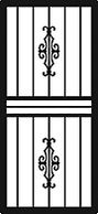 Security Storm Door. Style SD-1