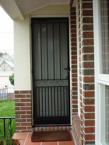Photo of Security Storm Door.