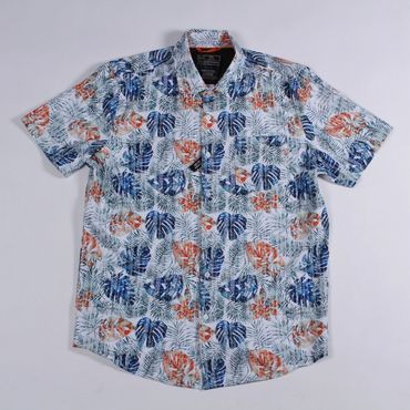 Chemise à motifs 4-way-stretch de Point Zéro