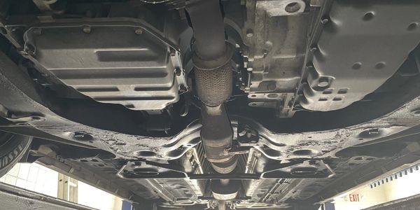 Car that has been treated with Fluid Film and had zero rust.