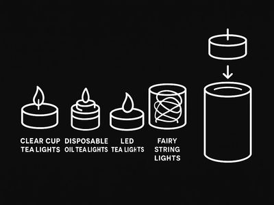 Refillable pillar candles