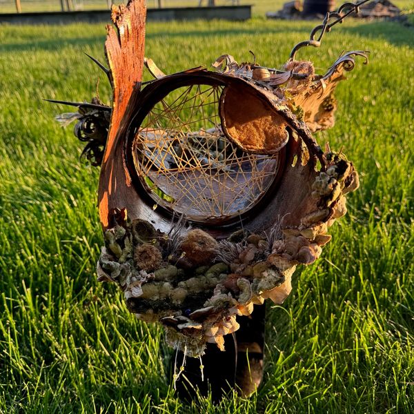 This vessel was created to honor how we as protectors of the environment can create a safe space for