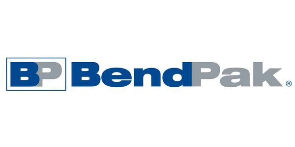 BendPak logo with blue and gray lettering.