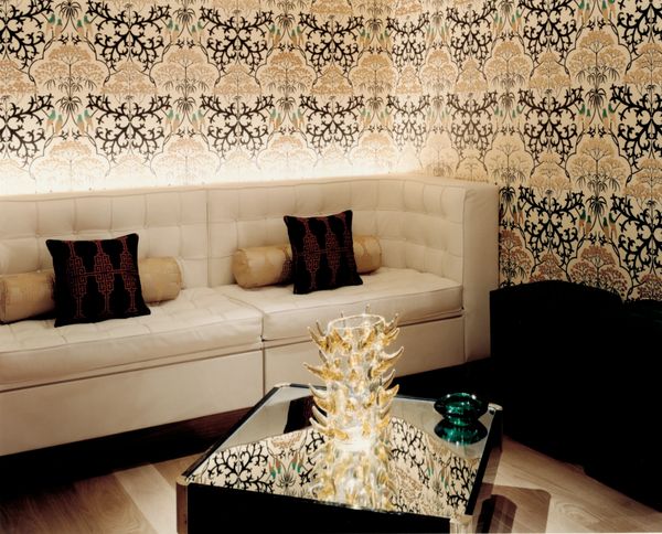 John Oliver
Heather Rich
A confusion of beauty
red leather
1970's 
the rug company
bar
wallpaper
art