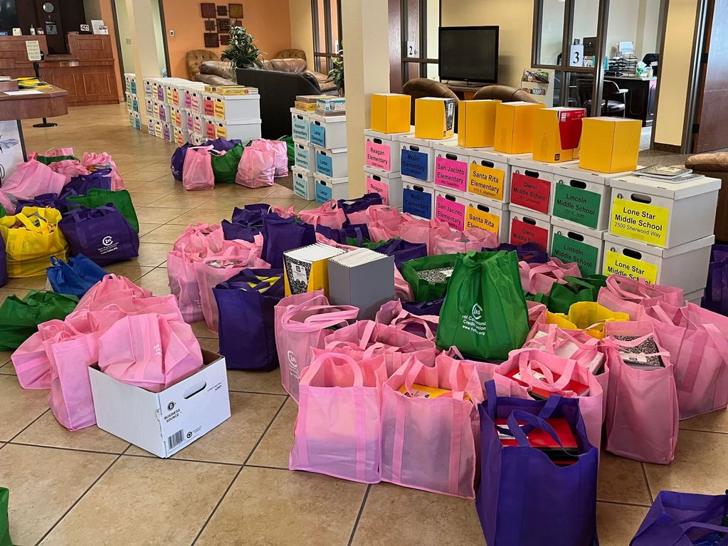 2023 DESK Supply Drive Distribution