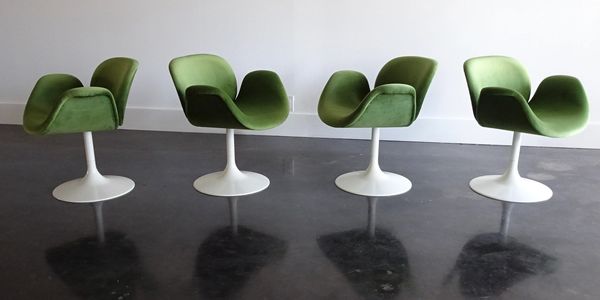 Pierre Paulin Midi tulp chairs