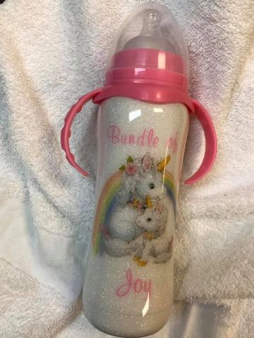 Custom tumbler, baby bottle