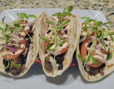 Lamb Kabob Tacos
