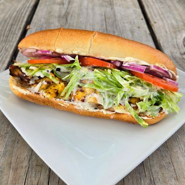 Chicken Kabob Sandwich
