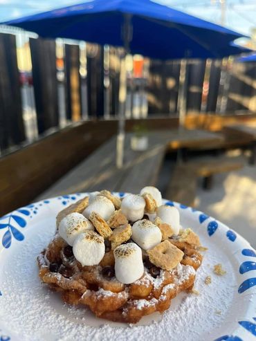 S'mores Funnel Cupcake