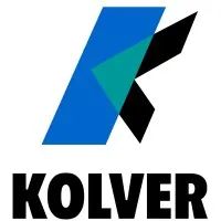 Logo featuring a stylized letter K and the word 'KOLVER'.