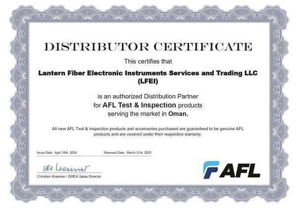 AFL Authorized distributor in Oman