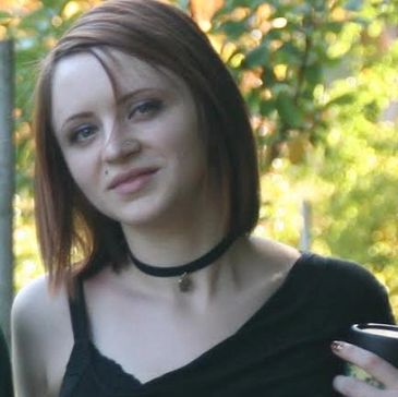 young woman who is a painting instructor at the Art Factory