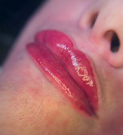 Lipblush done at y beauty thirsk