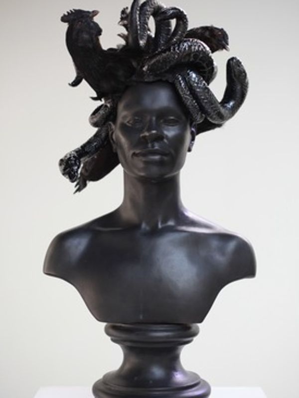 Antiques, Art and Collectables in Manchester. This is an inspirational sculpture.