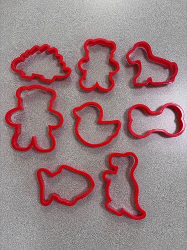 Animal cookie cutters