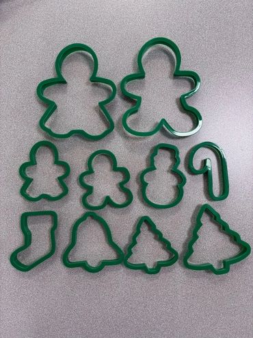Christmas cookie cutters