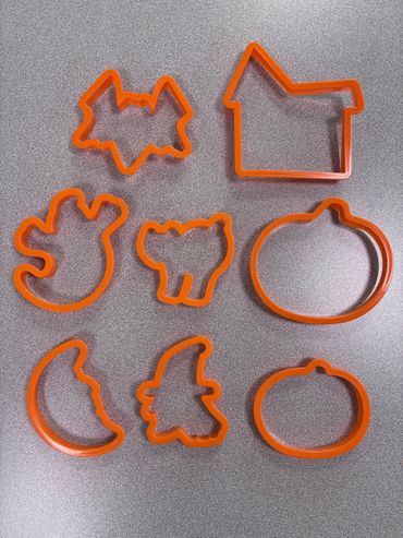 Halloween cookie cutters