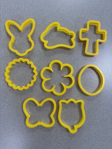 Spring cookie cutters