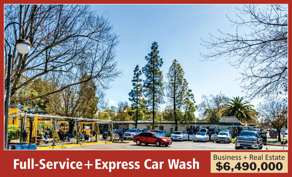 Full-service and express car wash for sale at $6,490,000.