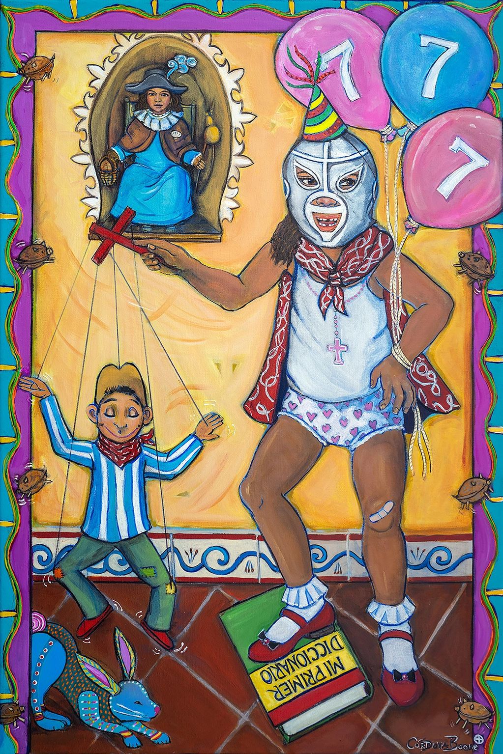 Mi Mejor Cumple
My Best Birthday
acrylic on canvas 2022