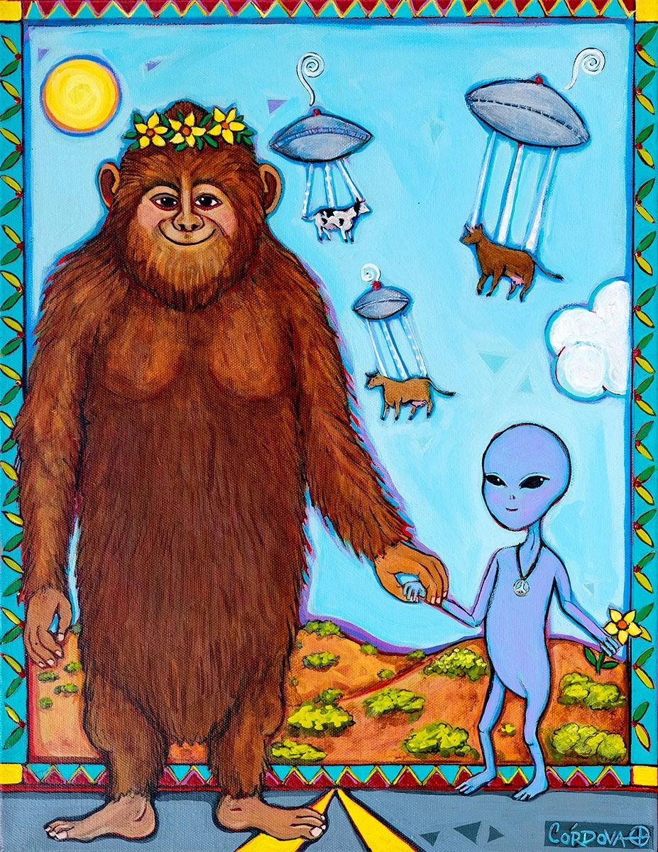 Summer of Love, acrylic on canvas
