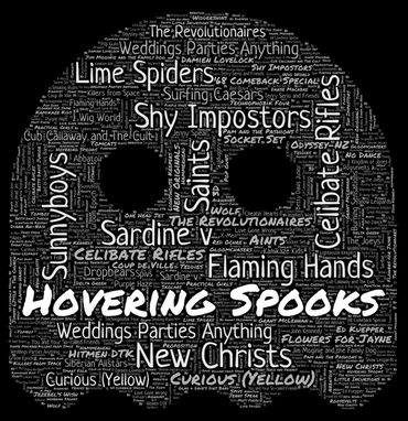 Hovering Spooks Word Cloud