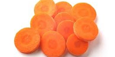 Chopper carrot pieces