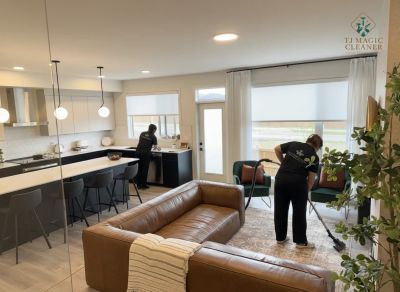 Professional residential deep cleaning by TJ Magic Cleaner