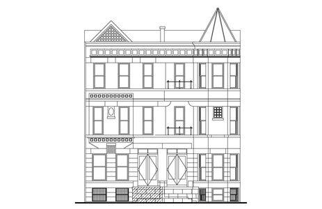 Rendering of 231-233 West 75th Street, New York, NY