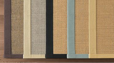 Close up image of a mat in different color