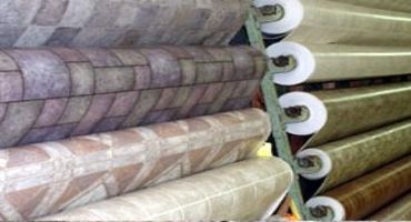 Close up images of floor mats on the shop