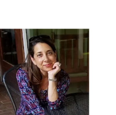 Woman sitting at a table