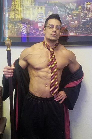 Las Vegas Harry Potter male stripper for hire.