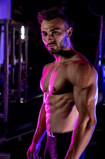 Male strippers in Las Vegas, Nevada.