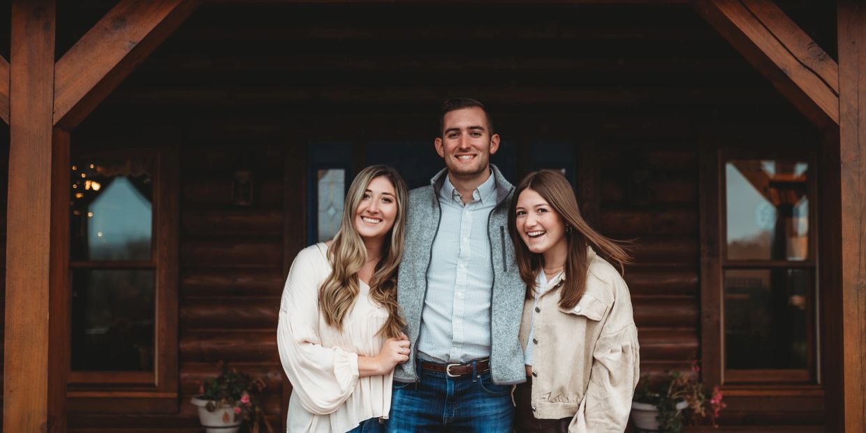 Zach, Kathryn, and Olivia Waldis